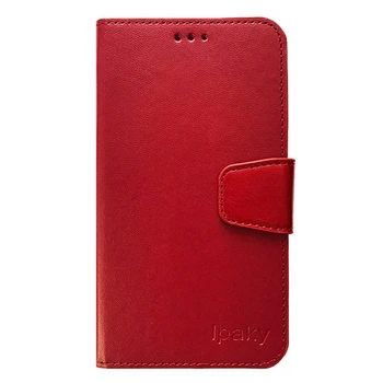 Чехол (книжка), IPaky Original, Dark Red, 6.5", 7.0", Красный - 456934