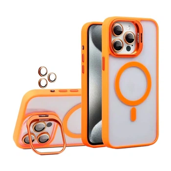 Чохол (накладка) Apple iPhone 12 Pro, Bracket, MagSafe, Помаранчевий - 545530