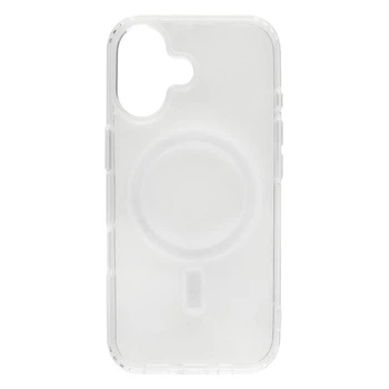 Чохол (накладка) Apple iPhone 17, Silicone Classic Case, MagSafe, Прозорий - 624195