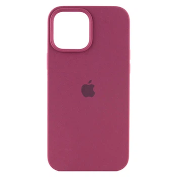 Чехол (накладка) Apple iPhone 16 Pro Max, Original Soft Case, Plum, Бордовый - 494675