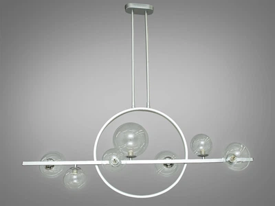 Люстра Loft на 7 ламп с LED подсветкой (арт. 1003-7HR)