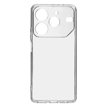 Чохол (накладка) Tecno Pova 6 Neo, Virgin Silicone, Прозорий - 579257