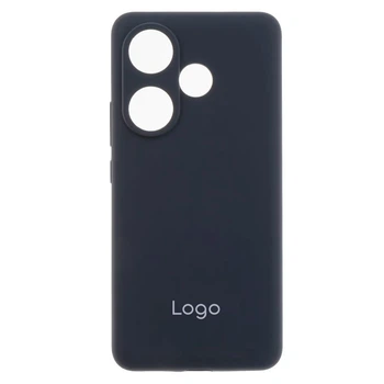 Чехол (накладка) Xiaomi Poco F6 / Redmi Turbo 3, Original Soft Case, Dark Grey, Серый - 560367