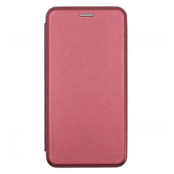 Чехол (книжка) Xiaomi Redmi Note 5A, Premium Leather, Бордовый - 361596