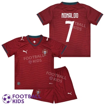 Футбольная форма детская RONALDO 7 Portugal Home FIFA World Cup 2026 135-145 см (set4728-136695-4)