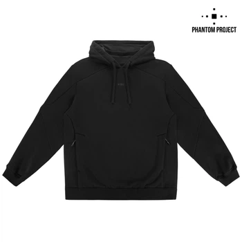 Кофта Phantom Project /M-Tac Hoodie Semi-raglan Washed Cotton Black XL 20575002-XL
