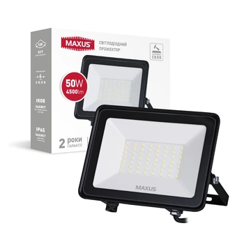 Прожектор MAXUS FL-04 50W 5000K (1-MFL-04-5050)