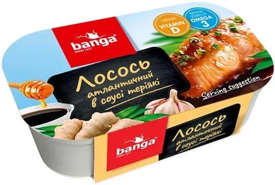 Філе лосося Banga у соусі теріяки 120 г