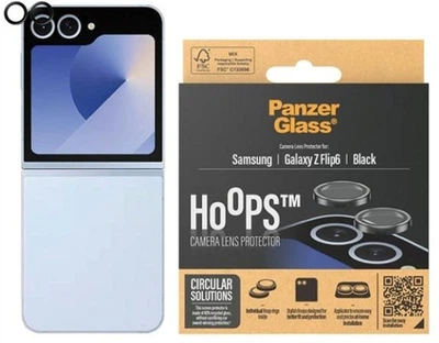 Szkło hartowane Panzer Glass Hoops Lens Protector do Samsung Galaxy Z Flip 6 Black (7372)