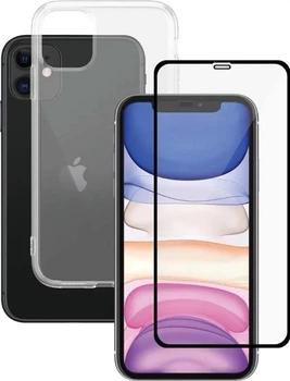 Комплект панель + скло Panzer Glass SAFE 2-in-1 Bundle для Apple iPhone 11 50 шт. Transparent (BULKSAFE95538)