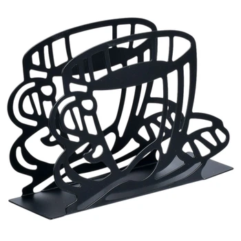 Серветниця фігурна Mugs R99892-2 14х9 см Чорний