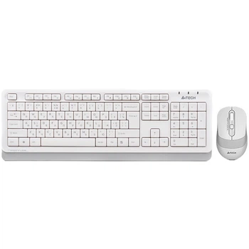 Бездротовий комплект клавіатура та миша A4Tech Fstyler FG1010 2.4 ГГц White (FG1010 White)