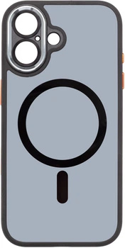 Чехол для смартфона ArmorStandart Unit MagCase SE для Apple iPhone 17 Black/Orange (ARM86314)