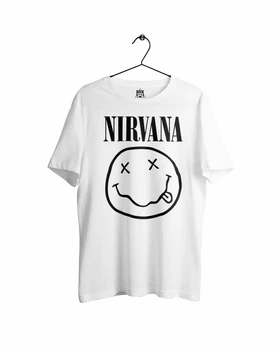 Біла Футболка LOYS Nirvana унісекс футболки Нірвана Курт Кобейн S