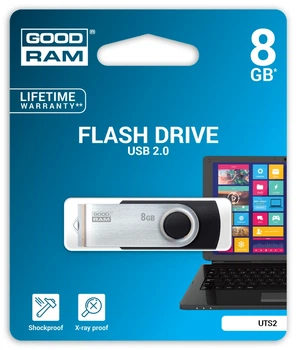 Flash Drive Goodram Twister 8GB (UTS2-0080K0R11) (6280546)