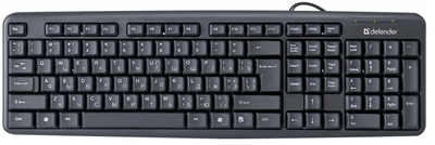 Клавіатура Defender Element HB-520 USB UKR чорний (45529) (6313855)