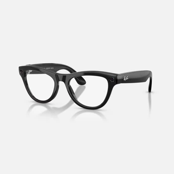 Смарт-очки Ray-Ban Meta Skyler Shiny Black/Clear S-M (RW4010 601/SB52)