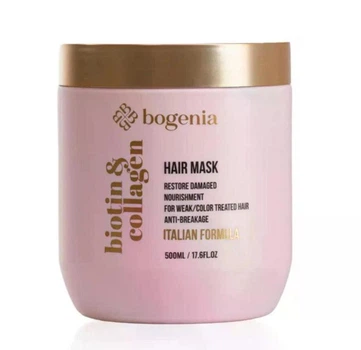 Маска для волосся Biotin & Collagen Mask Bogenia, 500 мл