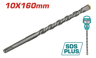 Бур TOTAL TAC311002 SDS plus 10x160мм (7090238)
