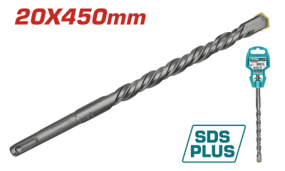 Бур TOTAL TAC312004 SDS plus 20x450мм (7090251)