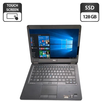 Ноутбук Dell Latitude E7440 / 14" (1920x1080) TN Touch / Intel Core i5-4310U (2 (4) ядра по 2.0 - 3.0 GHz) / 8 GB DDR3 / 128 GB SSD / Intel HD Graphics 4400 / WebCam б/у