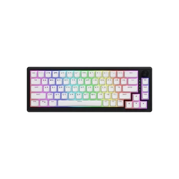 Клавиатура Hator Skyfall 65 Aurum Sterling RGB Wireless/Bluetooth/USB UA Black/White (HTK3160UA)