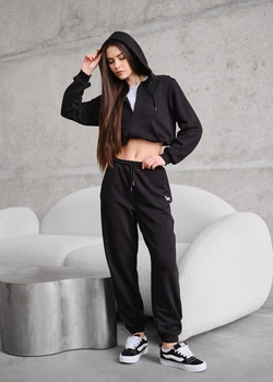 Жіночі спортивні штани Staff yo black logo XS