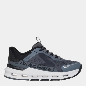 Детские кроссовки для мальчика Skechers Glide-Step Plus 404203L CCBK 33.5 Серые (198739970241)