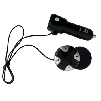 Трансмиттер модулятор MP3 UKC CM-S25 с магнитным держателем, Автомобильный трансмиттер bluetooth
