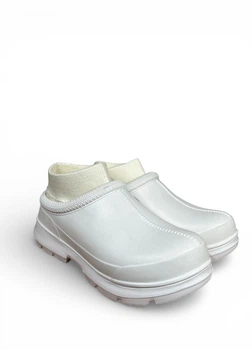 Слиперы резиновые UGG Tasman X Slipper (s/n 1125730) + Текстильная подкладка, Белый, Размер 43 (US W12), 29 см