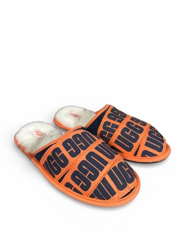 Капці UGG Scuff Graphic Band Slipper (s/n 1123737), Помаранчевий, Розмір 40 (US 7), 25 см