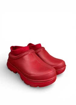 Слиперы резиновые UGG Tasman X Slipper (s/n 1125730) + Текстильная подкладка, Красный, Размер 37 (US 6W), 23 см