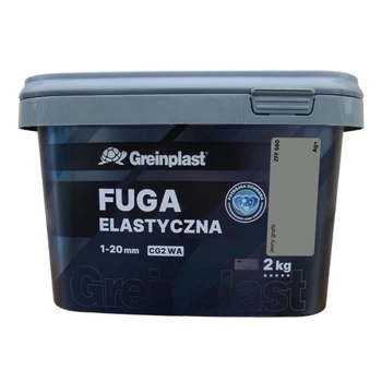 Фуга еластична Greinplast ZFF AG 560 Світлий графіт 2 кг