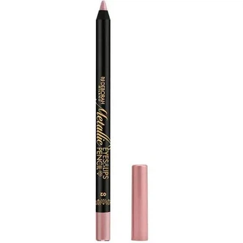 Deborah Косметичний олівець для очей і губ METALLIC, 02 Metallic Rose, 1.5 г