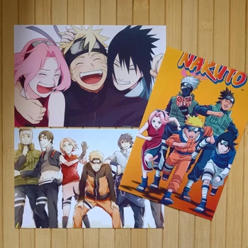 Набор открыток Наруто Naruto 3 шт 19423