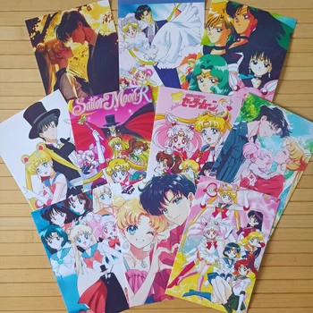 Набор открыток Сейлор Мун Sailor Moon 10 шт код 24446