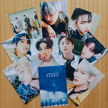 Набір листівок Ейтіз Ateez (10 шт) The World EP. The Movement (набір 4) 10357