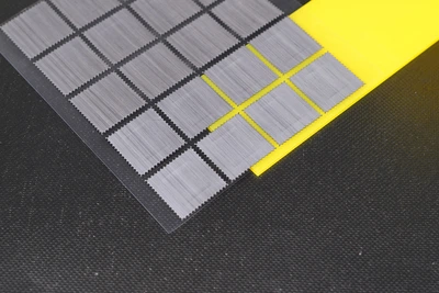 Мембрана вентиляционных отверстий 28x28 мм серая квадратная (1 шт.) Lemarix (E03-031)
