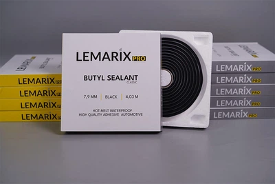 Термогерметик Lemarix Classic автомобильный для фар бутиловый шнур черный Lemarix (S01-0015)