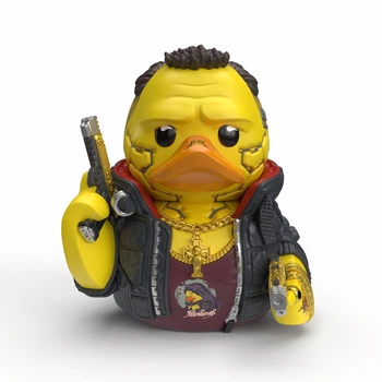 Фигурка Numskul Officia Cyberpunk: Jackie Welles TUBBZ (Boxed Edition) Киберпанк: Джеки Уэллс Косплей утка