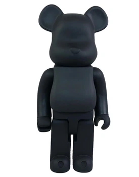 Фігурка Bearbrick Матова Чорна 70 см