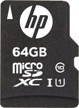 Karta pamięci HP mi210 microSDXC 64GB Class 10 UHS-I U1 + adapter SD (SDU64GBXC10HP-EF)