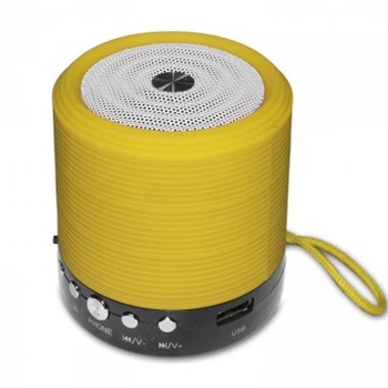 Портативная MP3 Bluetooth колонка WSTER WS-631 желтый