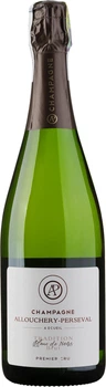 Шампанське Allouchery-Perseval Blanc de Noirs Premiere Cru Brut біле брют 0.75 л 12.5% (3760259050306)