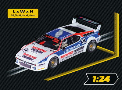 Автомобіль Carrera Digital 124 BMW M1 Procar Moderegger Race and Classics, No.32 23997 масштаб 1:24 (4007486239975)