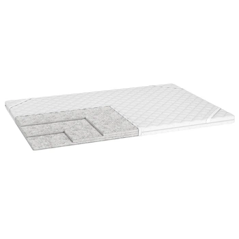 Тонкий матрац-топер Purple Base Plus односпальний 90x200 см
