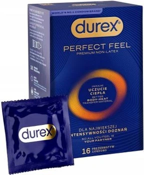 Prezerwatywy Durex Perfect Feel 16 szt (5900627118605)