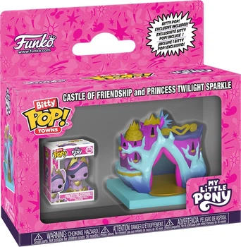 Фігурка Funko Bitty Pop! Towns: My Little Pony Castle of Friendship And Princess Twilight Sparkle 89584 (889698895842)