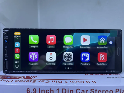 Автомагнитола 6288-W с сенсорным экраном 6.9 1DIN Windows магнитола с Carplay