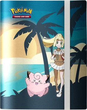 Album do kart Ultra Pro Pokemon PRO 9-kieszeniowy Lillie i Clefairy (074427167592)